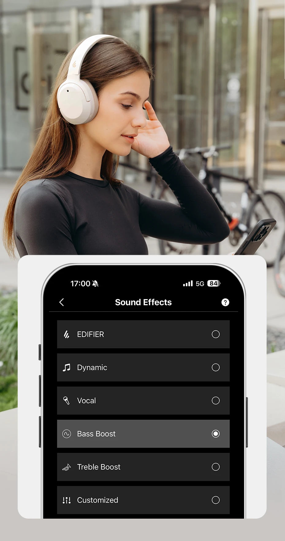 Edifier W820NB Plus 2025 – Casque Bluetooth ANC -49dB, audio haute résolution, supra-auriculaire