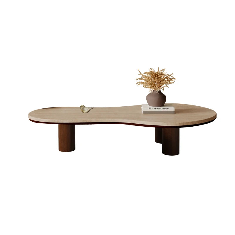 Design Unique Table Basse à la mode salon éclectique minimaliste Table Basse moderne Wabi Sabi Table Basse meubles de maison