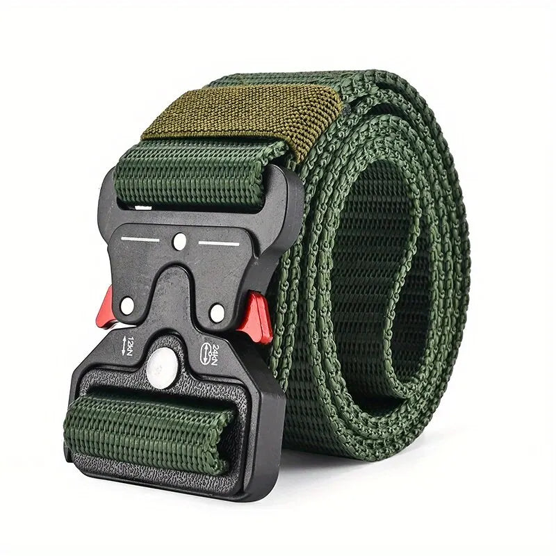 Versatile Tactical Belts for Men, Durable, Adjustable Design, for Outdoor Sports Enthusiasts, Pair with Jeans, for Men and Women, 1 Piece/2 Pieces