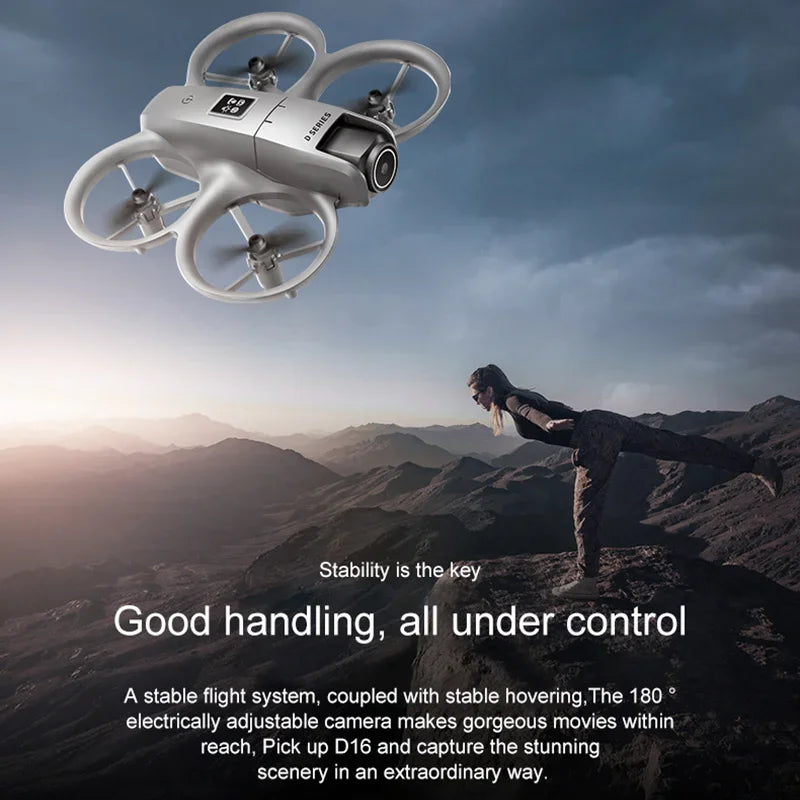 Drone GPS 8K — Double Caméra HD, Évitement Obstacles, Moteur Brushless, Flux Optique