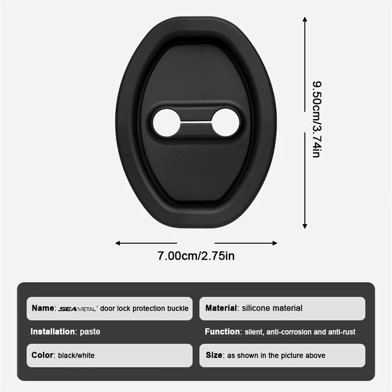 Protection de Porte Voiture en Silicone — Anti-Choc & Rayures