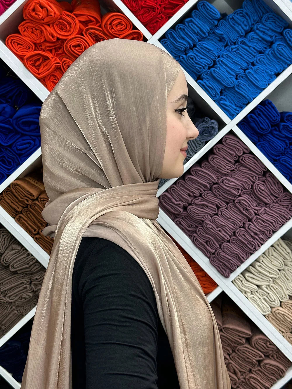 Hiyabs de gasa de primera calidad para mujer, velo turbante suave y largo, bufandas musulmanas, chales hiyab, cubierta para la cabeza islámica, accesorios de Ramadán