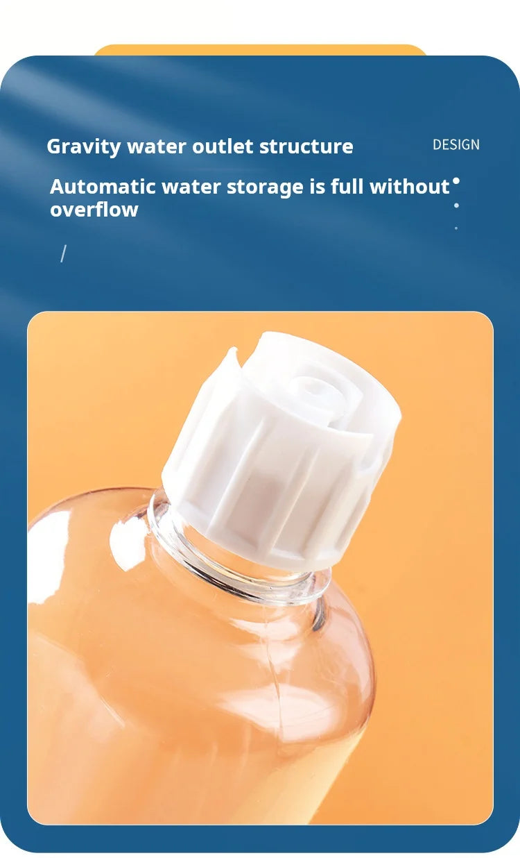 Ensemble de bols à eau et à nourriture pour animaux de compagnie avec mangeoire, conception d'oreille inclinée, bouteille d'eau par gravité pour la protection du cou, 3 en 1