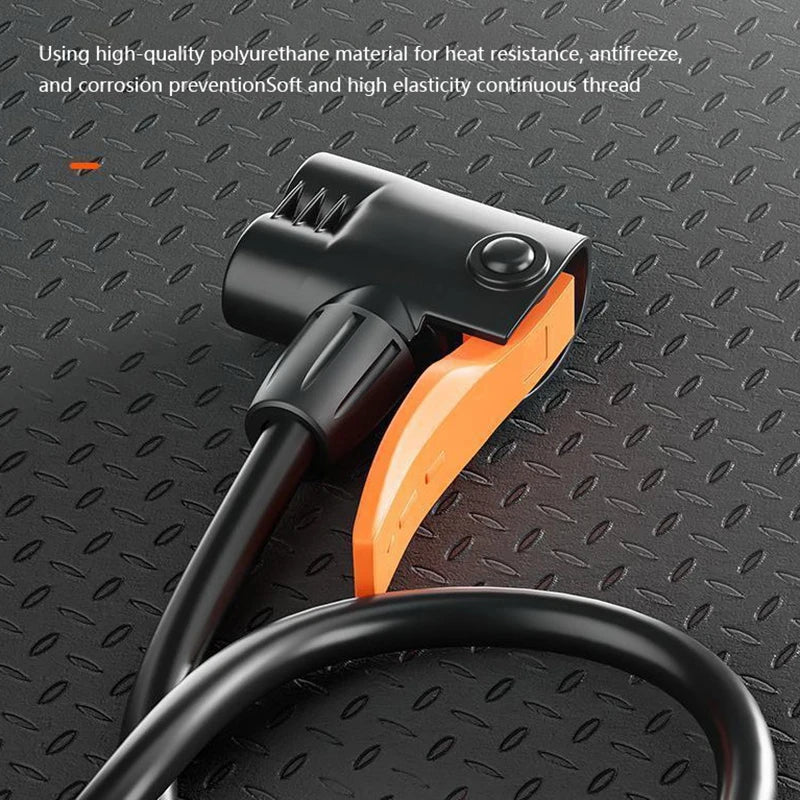 Pompe à pied pour moto, vélo, voiture, anneau de natation, pédale à bille, Compact, économie de travail, gonflage, pompe multifonction domestique