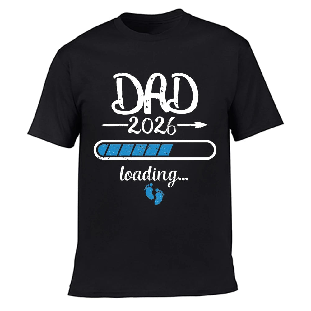 2026 nouveau mignon papa + maman + bébé imprimé Couple maternité T-Shirt annonce de grossesse chemise Couple enceinte T-Shirt vêtements