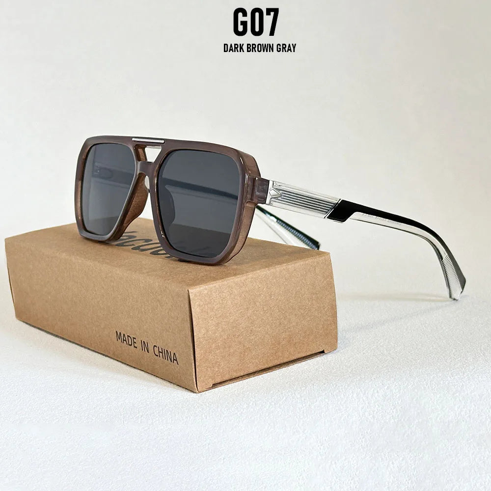 Lunettes de soleil de vacances pour hommes vintage — femmes, extérieur, tendance, crème solaire, livraison directe