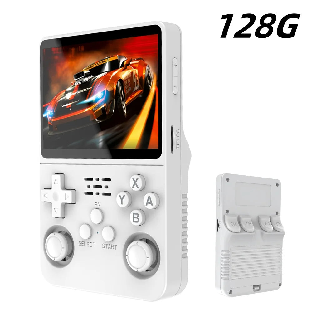 Console de jeu rétro portable — 3,5 pouces IPS, 15000+ jeux, système Linux, lecteur de poche, cadeau