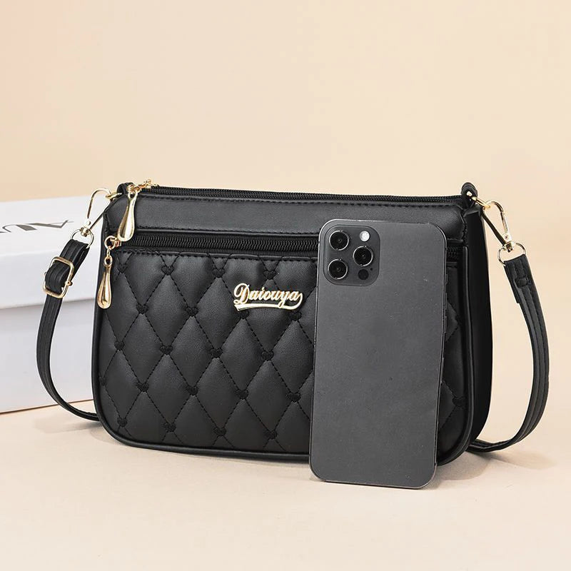 Sacs de messager brodés femmes sacs à Main en cuir sacs pour femmes Sac à Main dames boule de cheveux Sac à Main