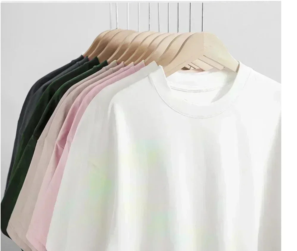 Nouveau T-shirt À Manches Courtes Imprimé De Lettres D'été Pour Hommes Et Femmes, Décontracté Et Confortable, Pur Coton