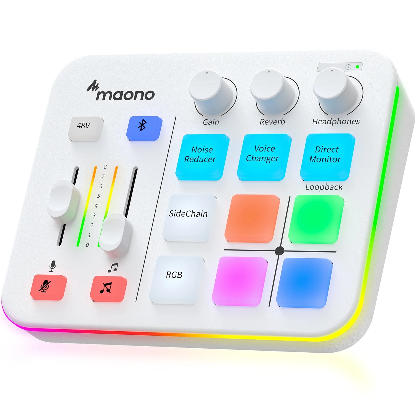 Interface Audio Gaming XLR — Effets Sonores & LED RGB Podcast & Streaming