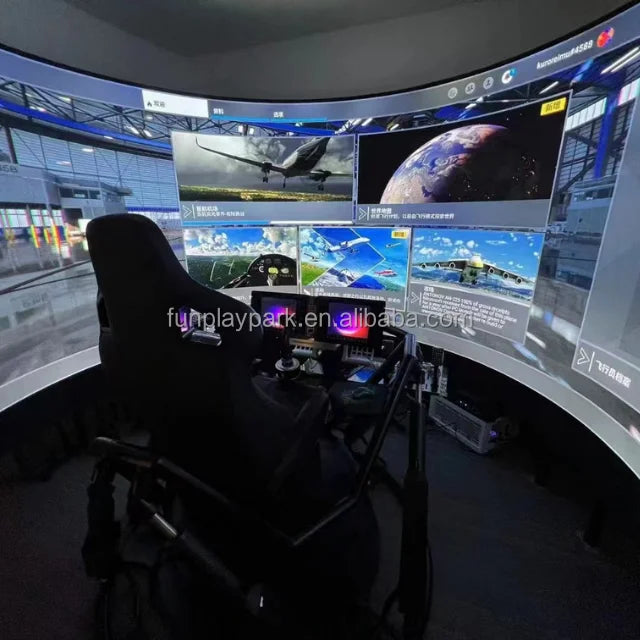 Équipement de résonance d'émulateur de course en salle personnalisé, commentaires de force sportive personnalisés, entraînement de réalité immersive, divertissement