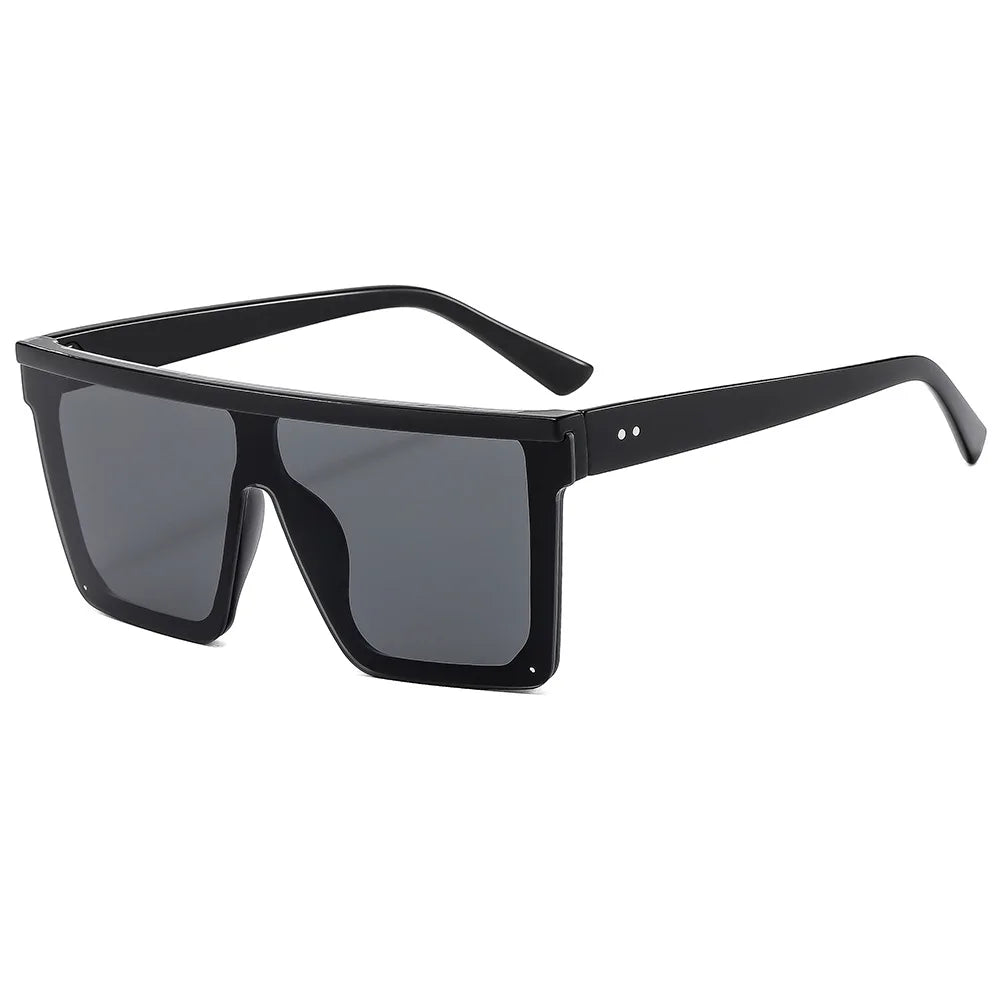 Lunettes de soleil carrées pour hommes et femmes — mode, vintage, conduite, UV400