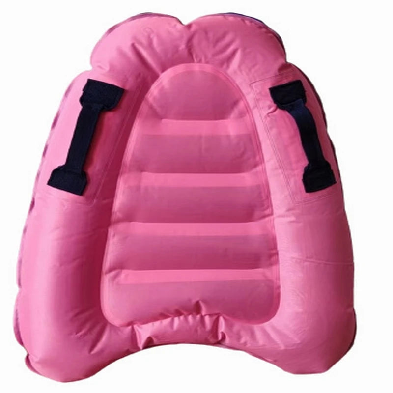 Tabla de surf hinchable para niños, Bodyboard portátil con asas, tabla de surf de playa, alfombrilla flotante para nadar