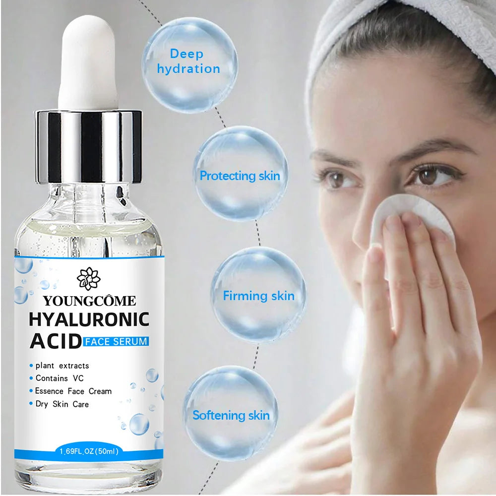 Essence Visage à l’Acide Hyaluronique — Hydratation Profonde Soins Coréens