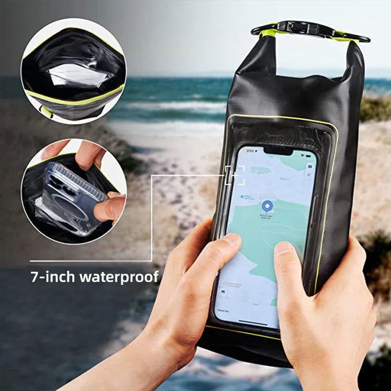 2L 5L sac sec sac de natation écran tactile extérieur étanche Kayak sac de rangement Trekking dérive Rafting surf canotage sac à dos