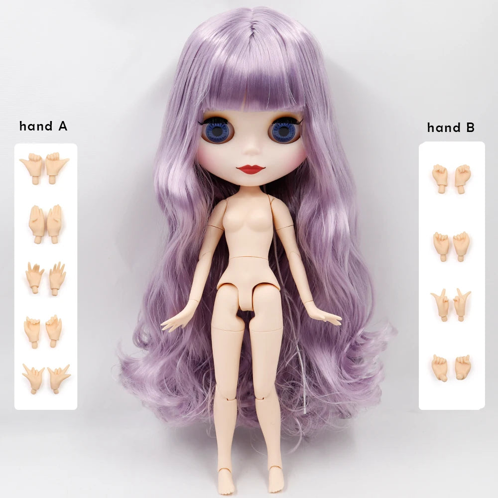 Poupée 1/6 corps articulé BJD bricolage — mode, fille, cadeau, ensemble à main A & B
