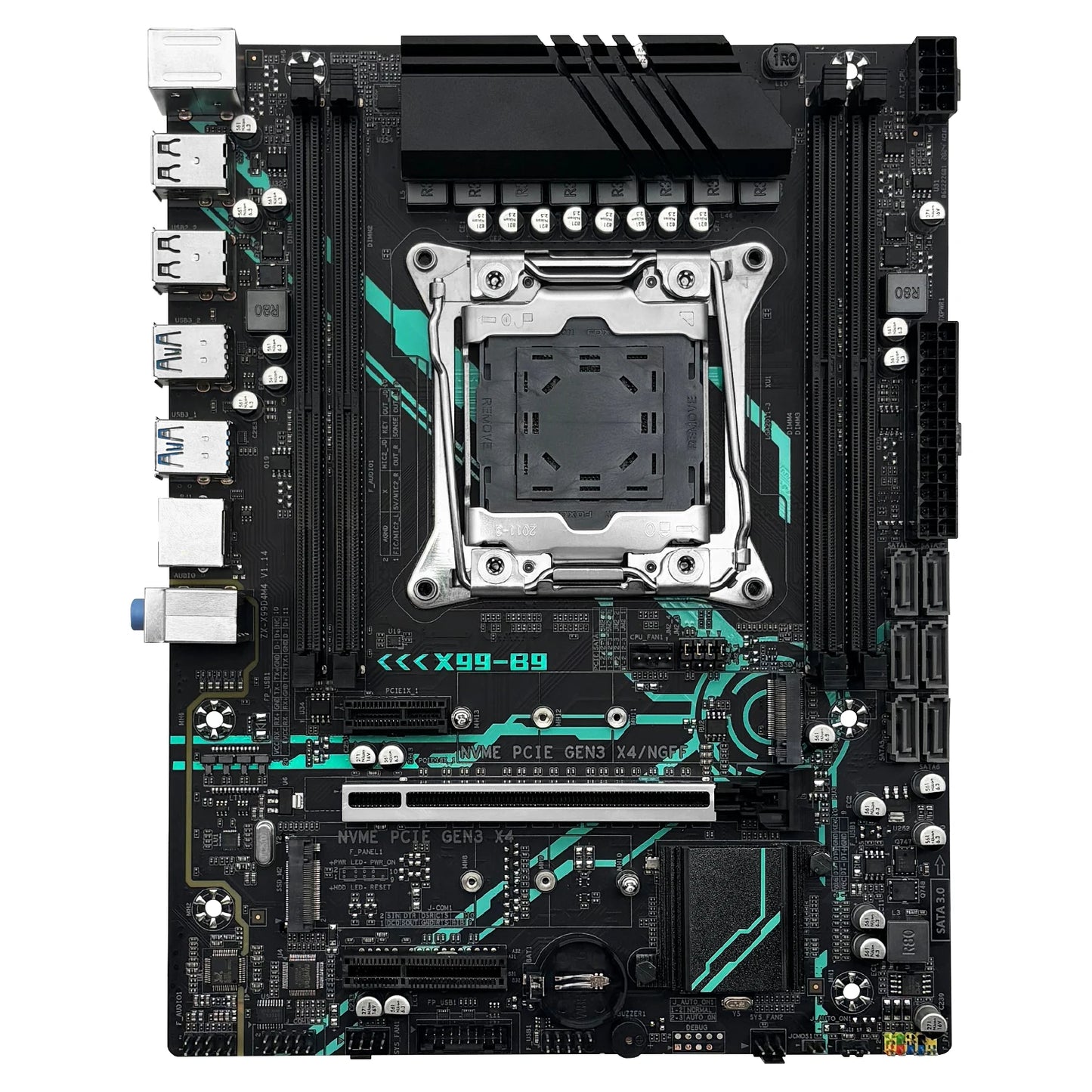 Carte mère MACHINIST X99 B9 LGA2011-3, kit Xeon E5 2650 V4, processeur compatible DDR4 RAM M.2 NVME SATA M-ATX pour ordinateur de jeu