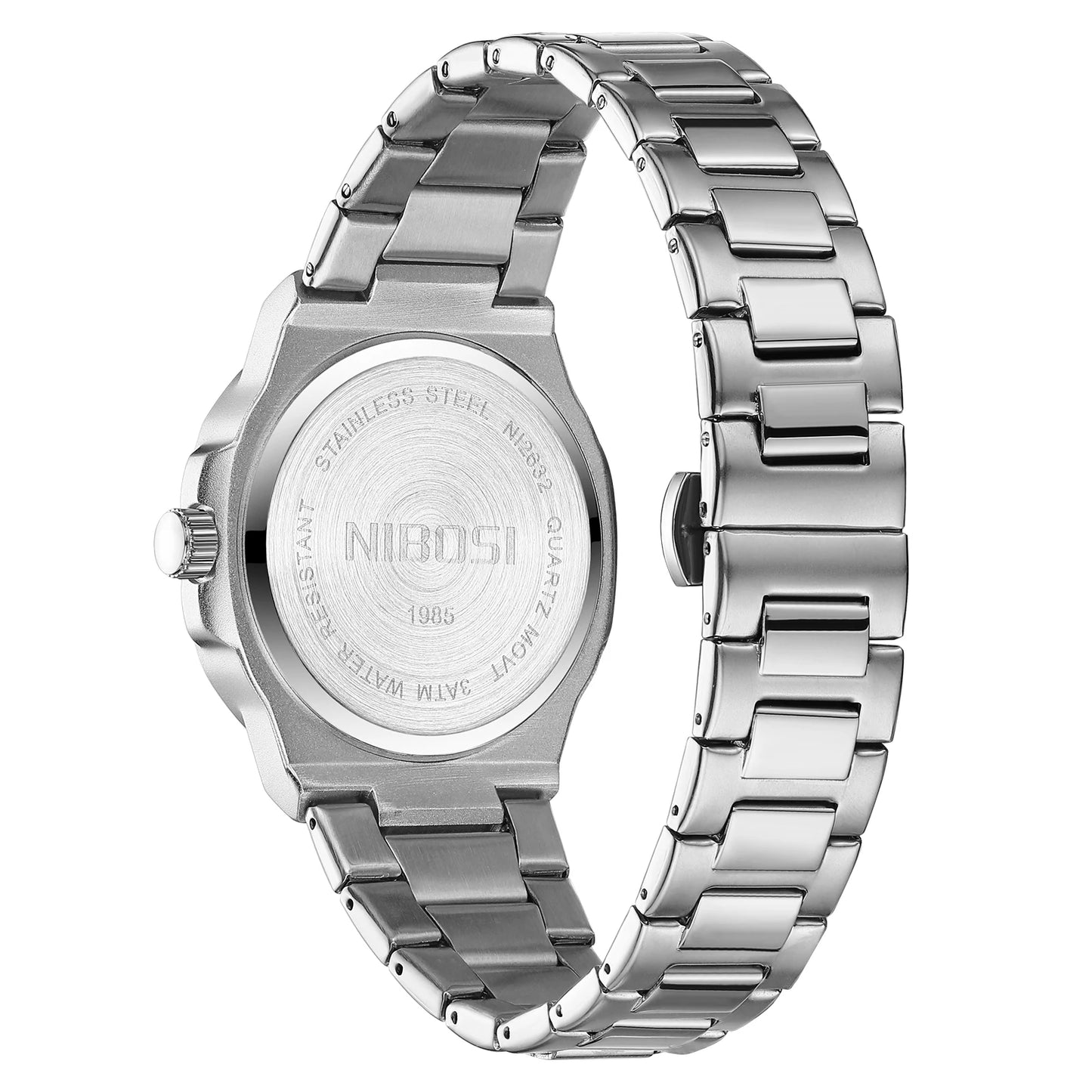 2025 New Luxury Men's Quartz Watches 30M Waterproof Automatic Date Stainless Steel Men's Watch Sport Chronograph Watch for Men Clock