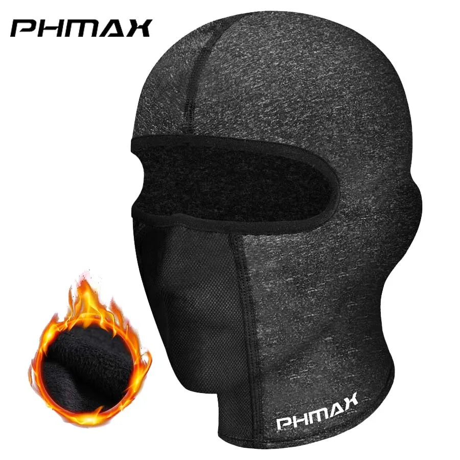 Masque d'équitation moto — protection vent et chaleur, masque complet respirant, cagoule, écharpe