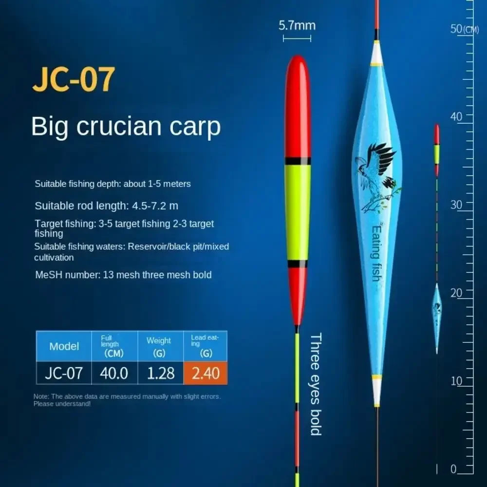 Triangular tail fishing float, high buoyancy, high quality, stable, high sensitivity, vertical buoy, composite feature