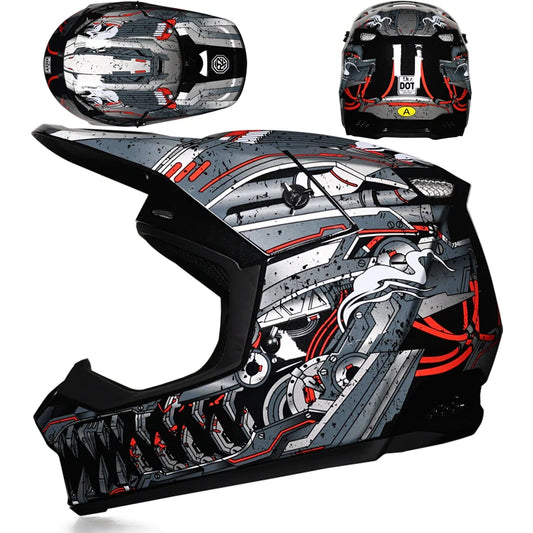 Professional Motorcycle Helmet Motocross Off-road Helmet Kids Off-road Helmet Capacete De Motocicleta