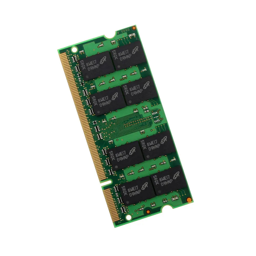 Mémoire Crucial pour ordinateur portable RAM DDR2 2GB 4GB (2x2GB) 667MHz 800MHz mémoire SODIMM PC2-5300 PC2-6400 Non ECC sans tampon pour ordinateur portable
