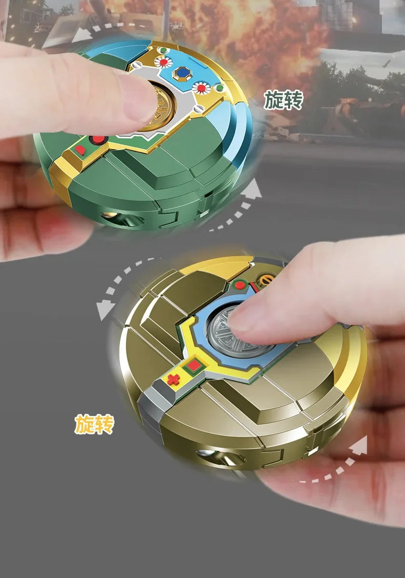 Gyroscope rotatif à décompression créative, résistant aux chutes, robot à déformation mécanique, jouet pour enfants, cadeau pour garçon, nouvelle collection