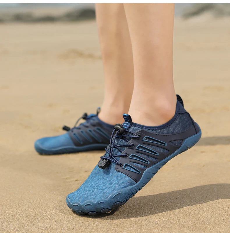 Chaussures d'eau de plage pour hommes et femmes, nu-pieds, natation dans la mer, sports aquatiques