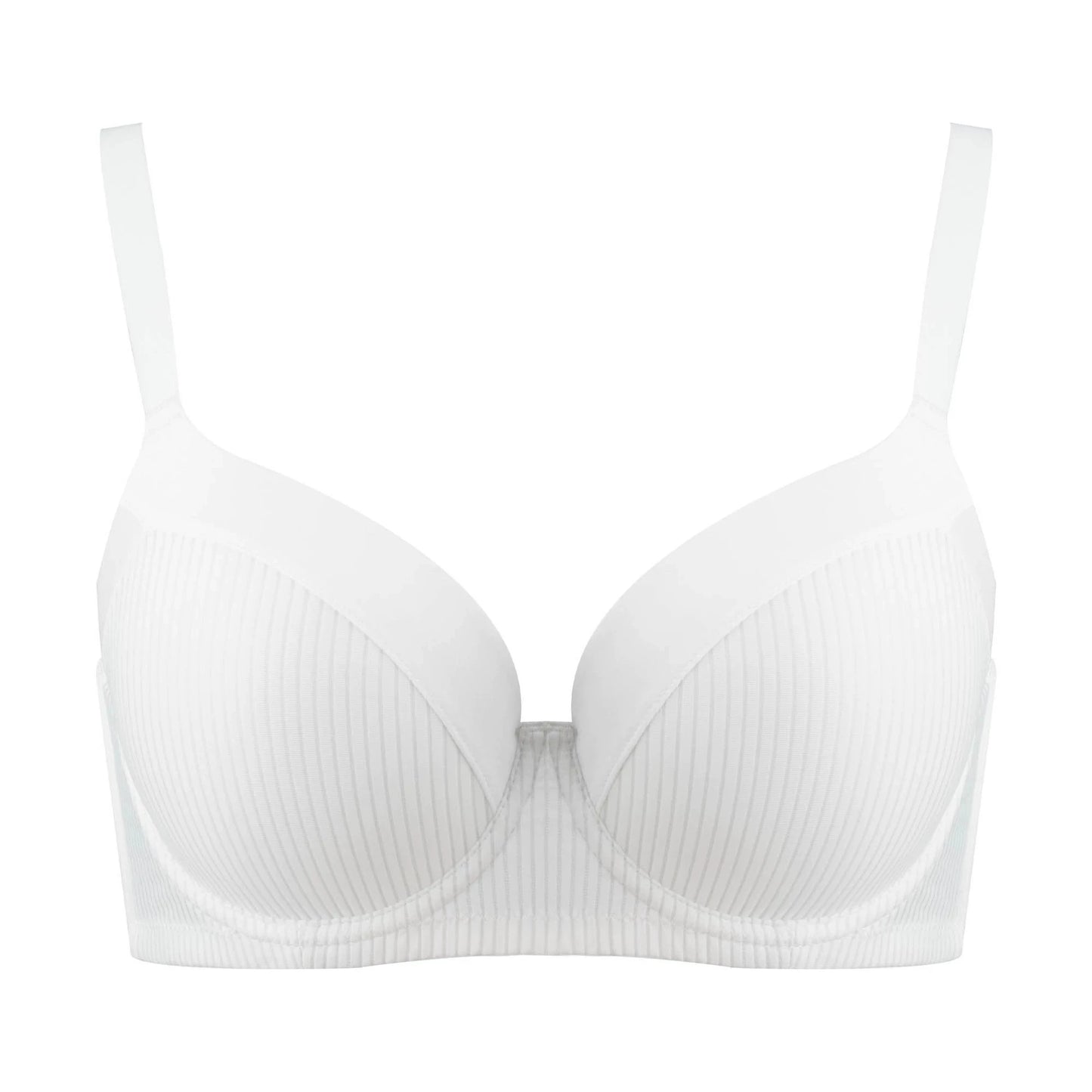 T-shirt Push Up grande taille pour femmes, soutien-gorge à armatures, Lingerie de soutien légèrement rembourrée, 75 80 85 90 95 B C D E F