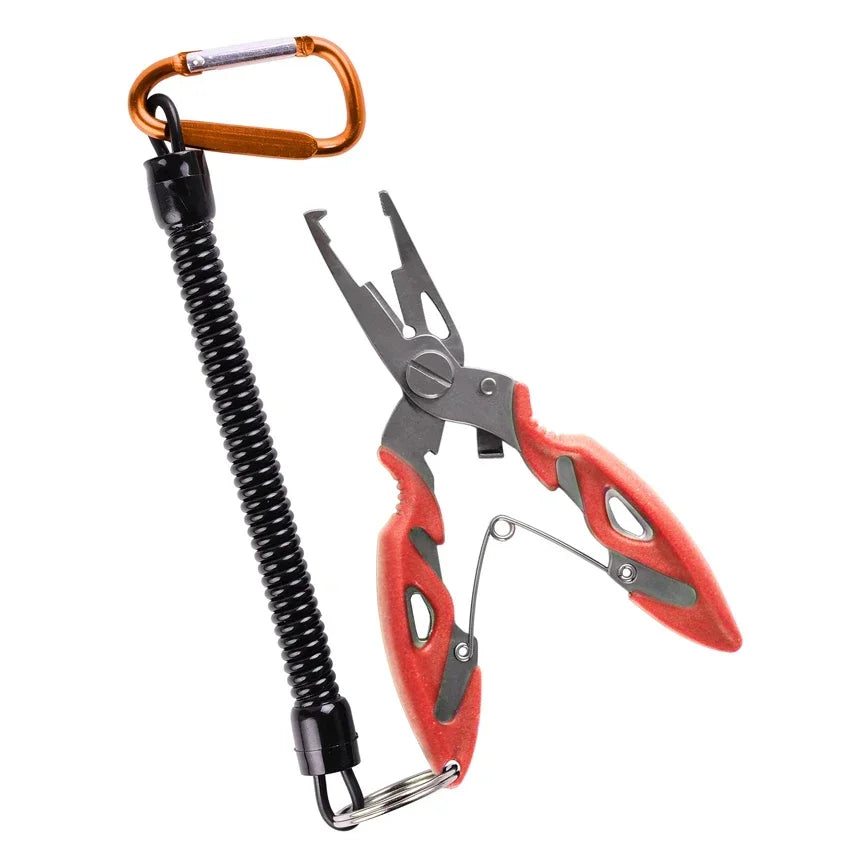 Multifunctional fishing tools, merchandise accessories, winter gear, pliers, fly tying vise, fly scissors, braid 2021, fish plier set