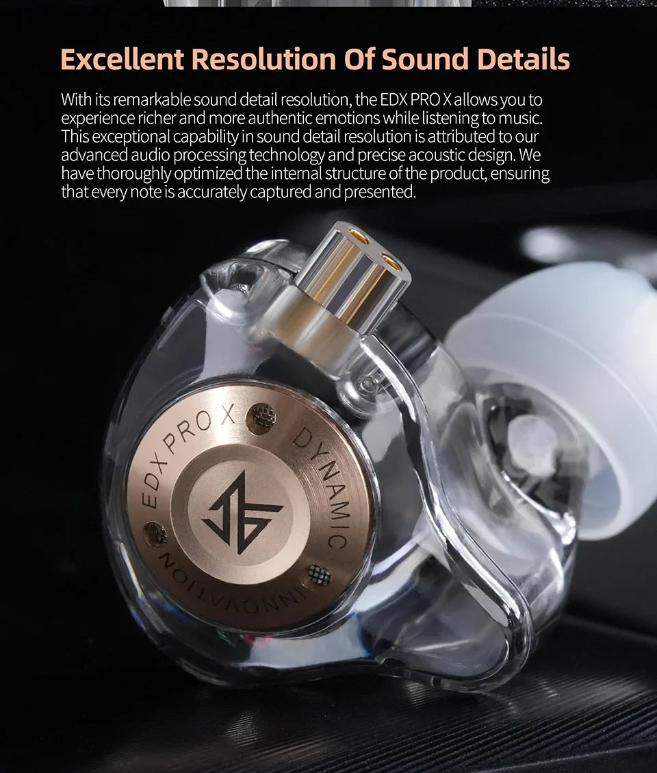 Écouteurs HIFI basse sport — suppression du bruit, câble 2PIN, musique, entraînement dynamique