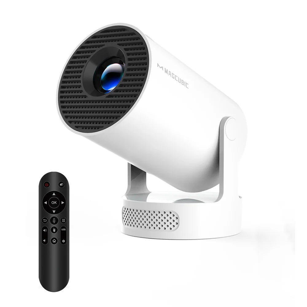 Magcubibc 8K Wifi6 HY300 Pro Projector Android 14 290 ANSI Dual WIFI Allwinner H726 BT5.4 720P Portable Outdoor Home Theater