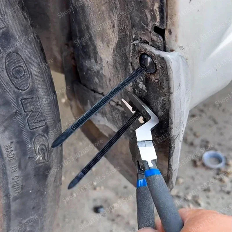 Hebilla de amarre de cable fija a través del núcleo, hebilla de amarre de cable para clavo, guardabarros, revestimiento interior del guardabarros, hebilla de maletero