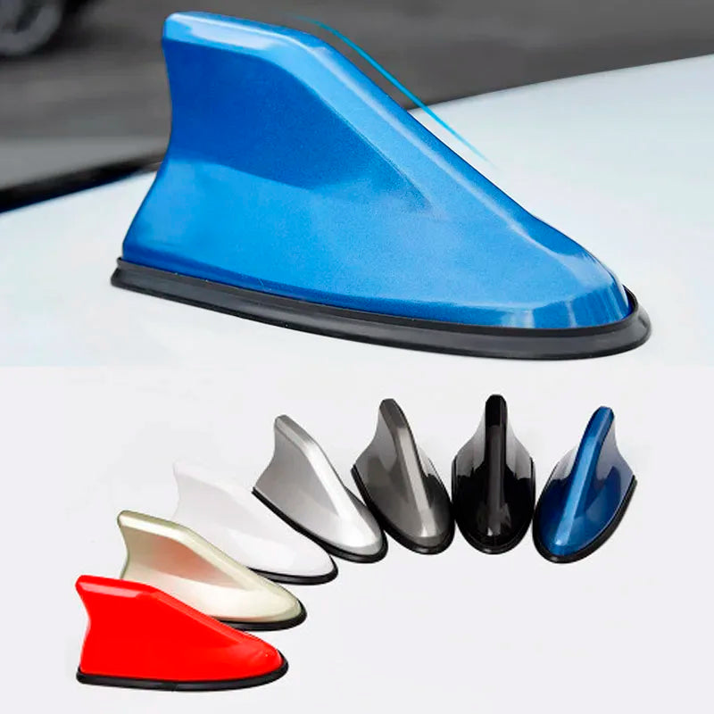 Antenne universelle en forme d'aileron de requin pour voiture, amplificateur de Signal Radio automatique monté sur le toit pour tous les modèles de véhicules, style de voiture