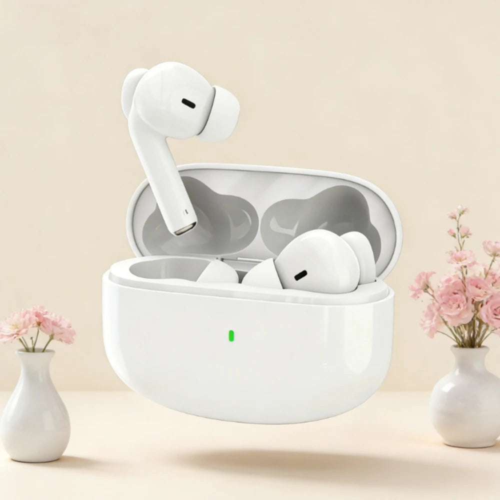 Écouteurs Bluetooth casque sans fil — antibruit, micro, smartphones