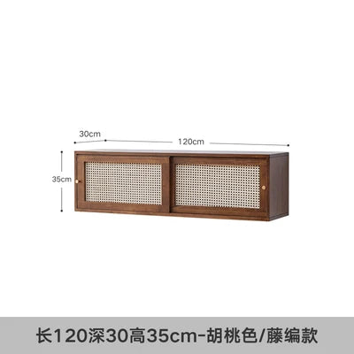 Meuble TV Vintage Style Classique — Support Mural, Décoration Salon