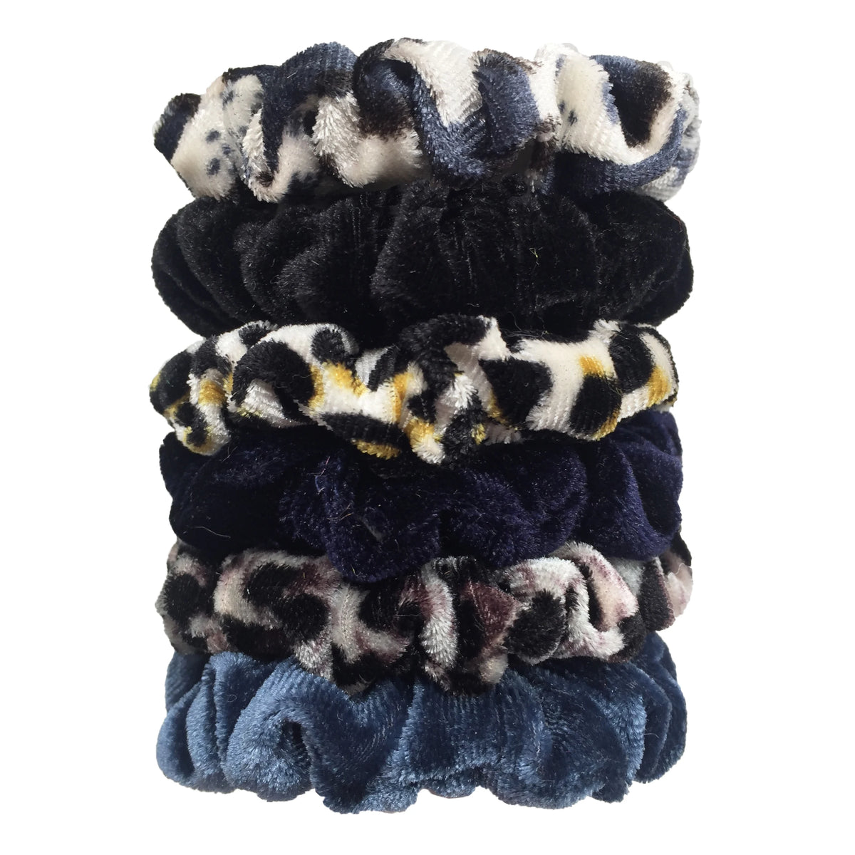 24/50/6 piezas de coleteros para mujer, accesorios de boutique de terciopelo, bonito estampado de leopardo, banda elástica de alta calidad, cinta para el pelo, lazo para cola de caballo
