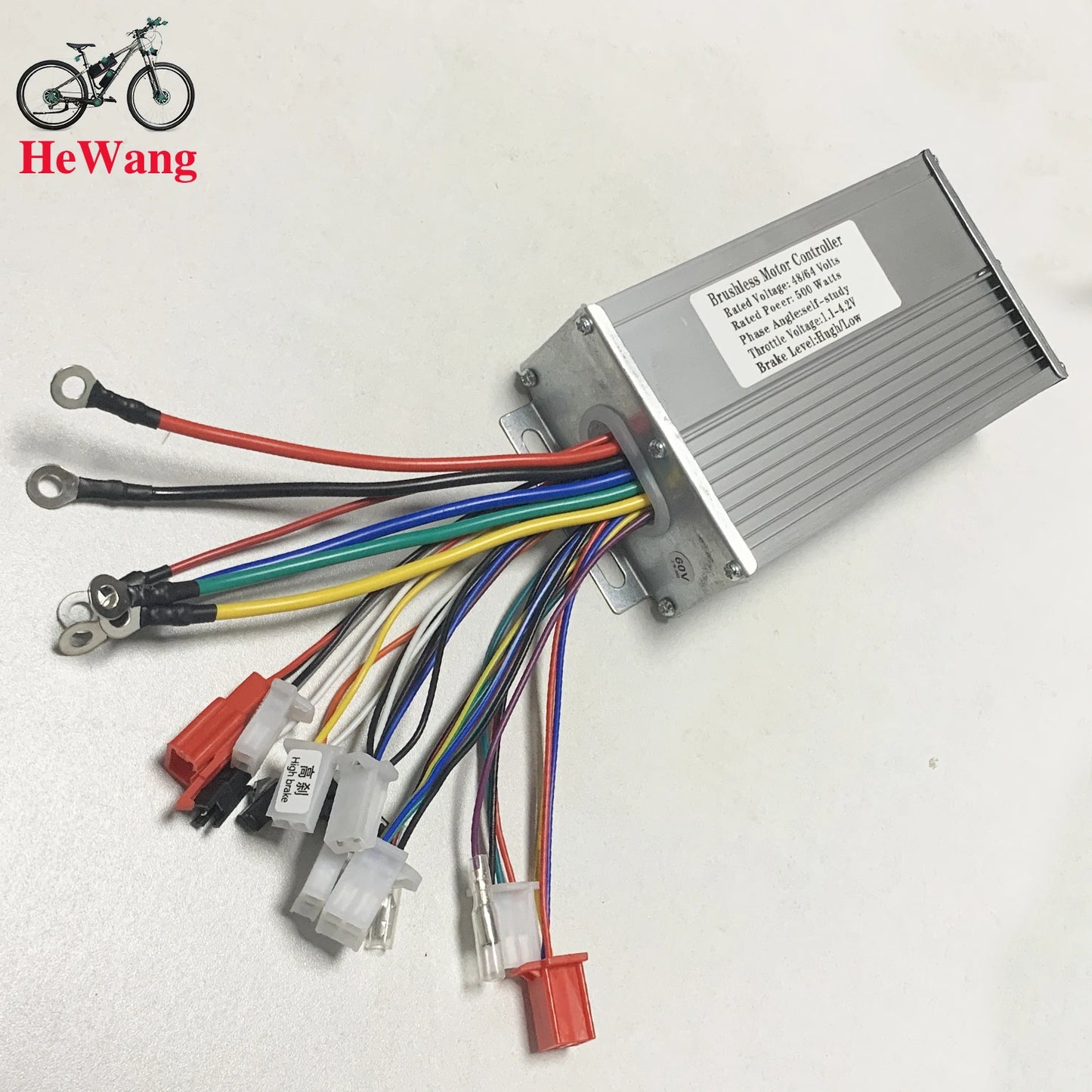 Contrôleur Moteur E-Bike Onde Carrée 48V-64V — 350W/500W/800W/1000W Double Mode