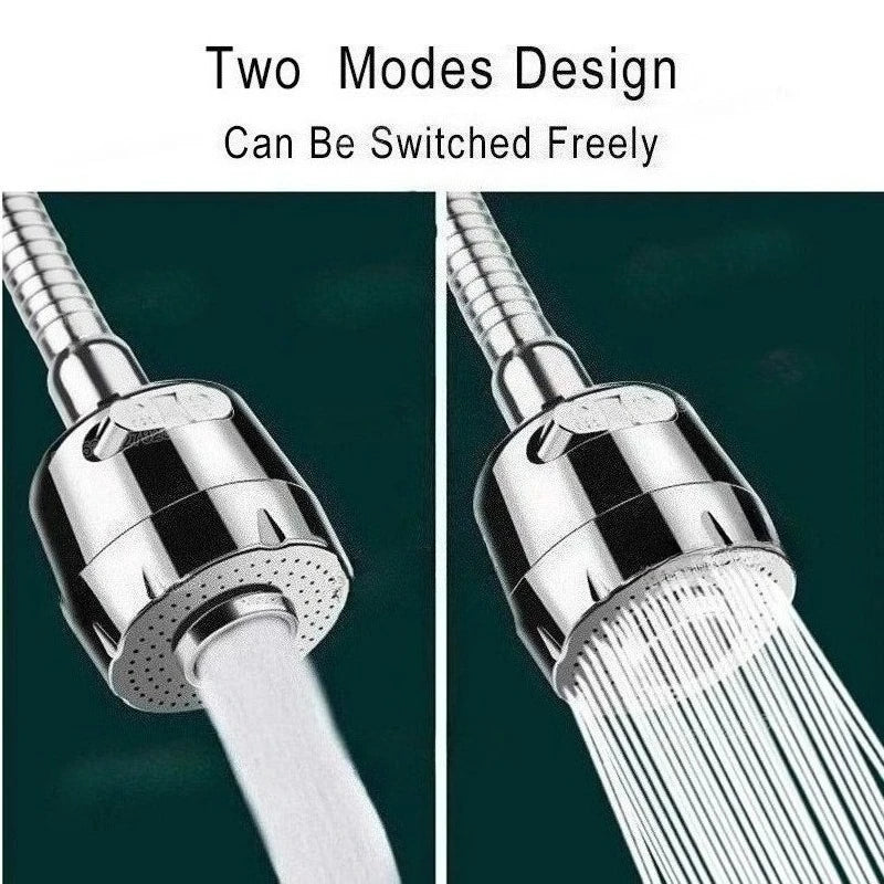 Extensor de grifo giratorio 360 grados, 2/3 modos, ahorro de agua, adaptador de boquilla burbujeador para cocina y baño, accesorios de grifería para el hogar