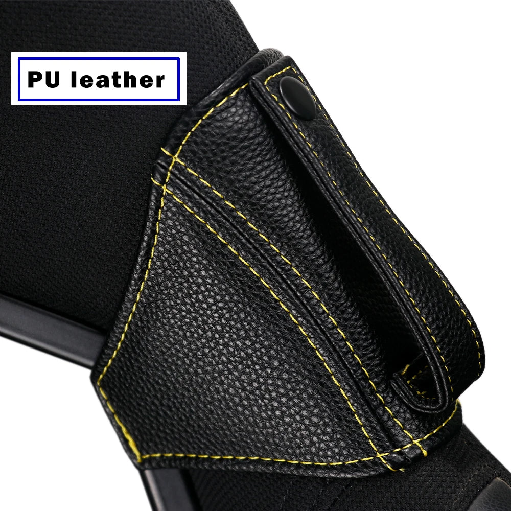 Support de ceinture de sécurité en cuir pour siège baquet de voiture de course JDM, guide et protecteur de ceinture