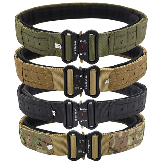 Ceinture de skip Dul2 pour homme, sangle à dégagement rapide, système Molle, airsoft, chasse, durable, extérieur, nouveau