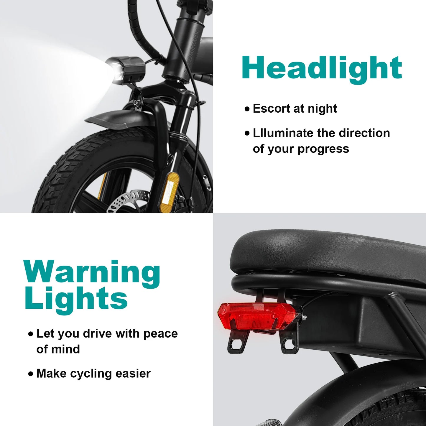 14-inch Electric Bicycle, Easy-Folding Adult Commuter Electric Bike, 500W Motor, Removable Battery, 20 Miles Max Range