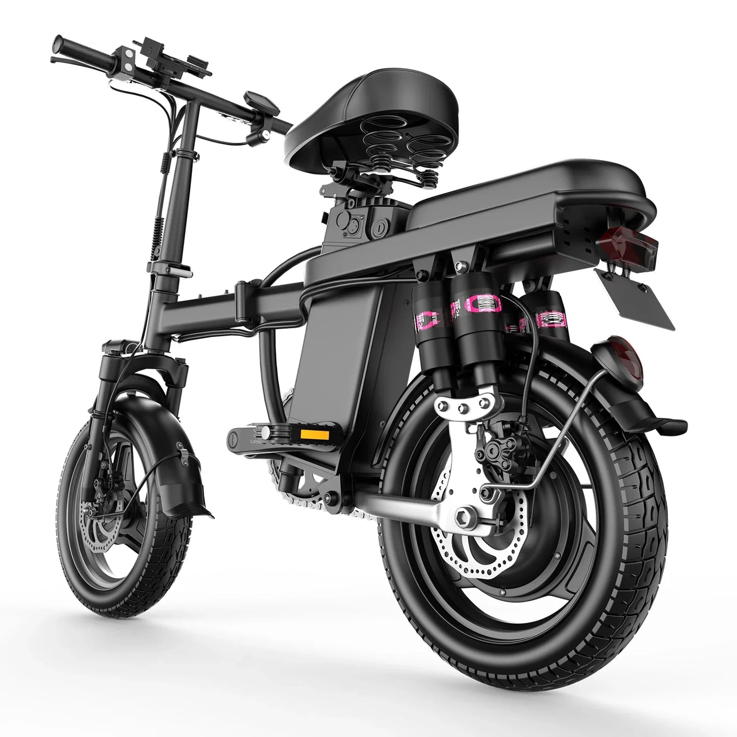 Vélo Électrique Pliable 500W 48V 13AH 2025 — 14 Pouces Ville Neige