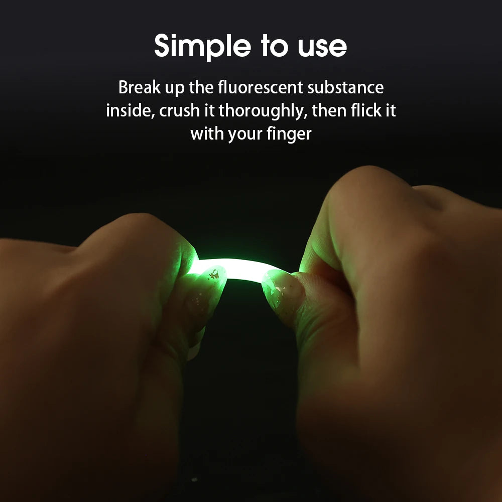 Flotteur de pêche structurels ent dans la nuit, lot de 10, 20 ou 50 pièces de 2.2 à 4.5mm