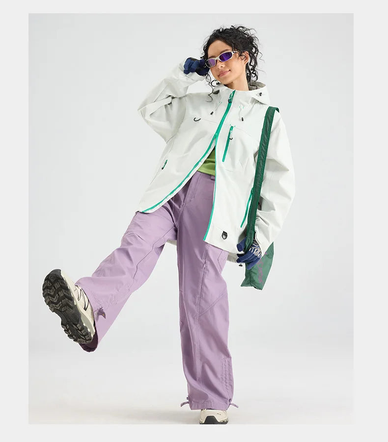 Veste Randonnée Imperméable Coupe-vent — Pêche, Camping & Escalade Unisexe