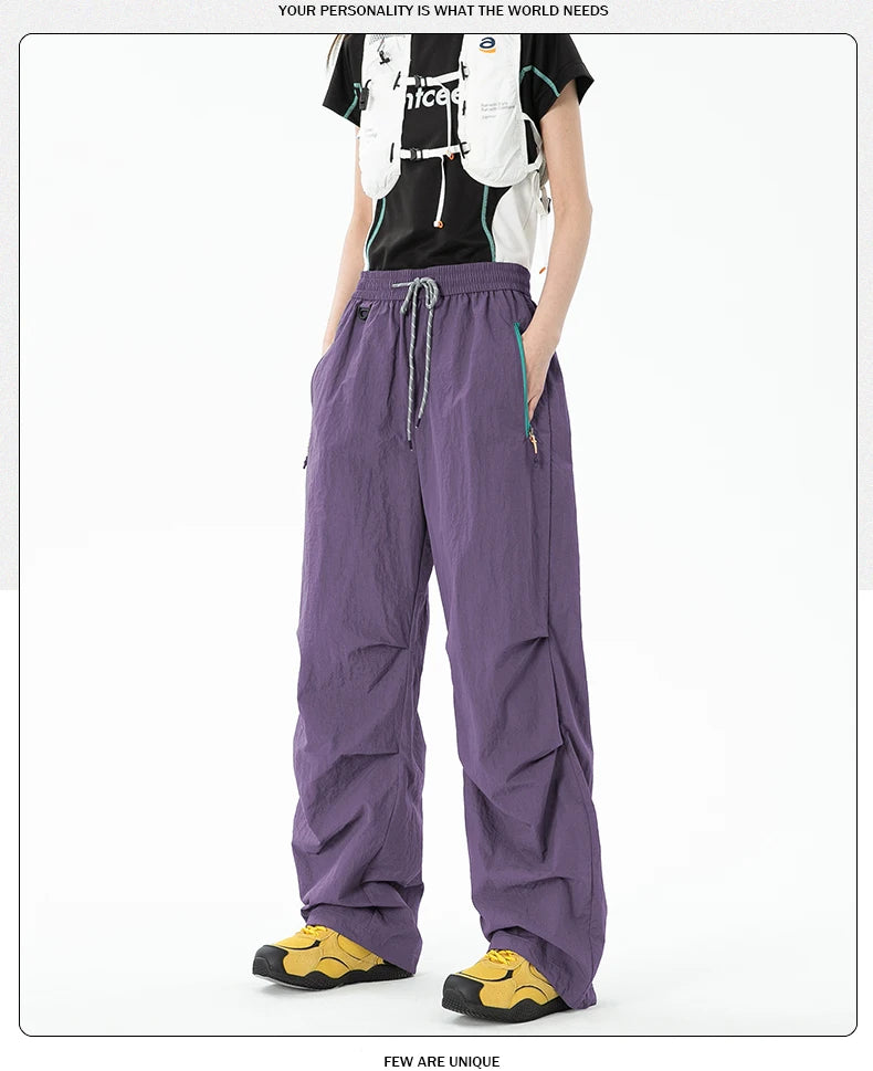 Pantalon de randonnée imperméable pour femmes, pantalon de parachutiste pour Sports de plein air, taille élastique, pantalon de Camping, solide, cyclisme, pêche, automne