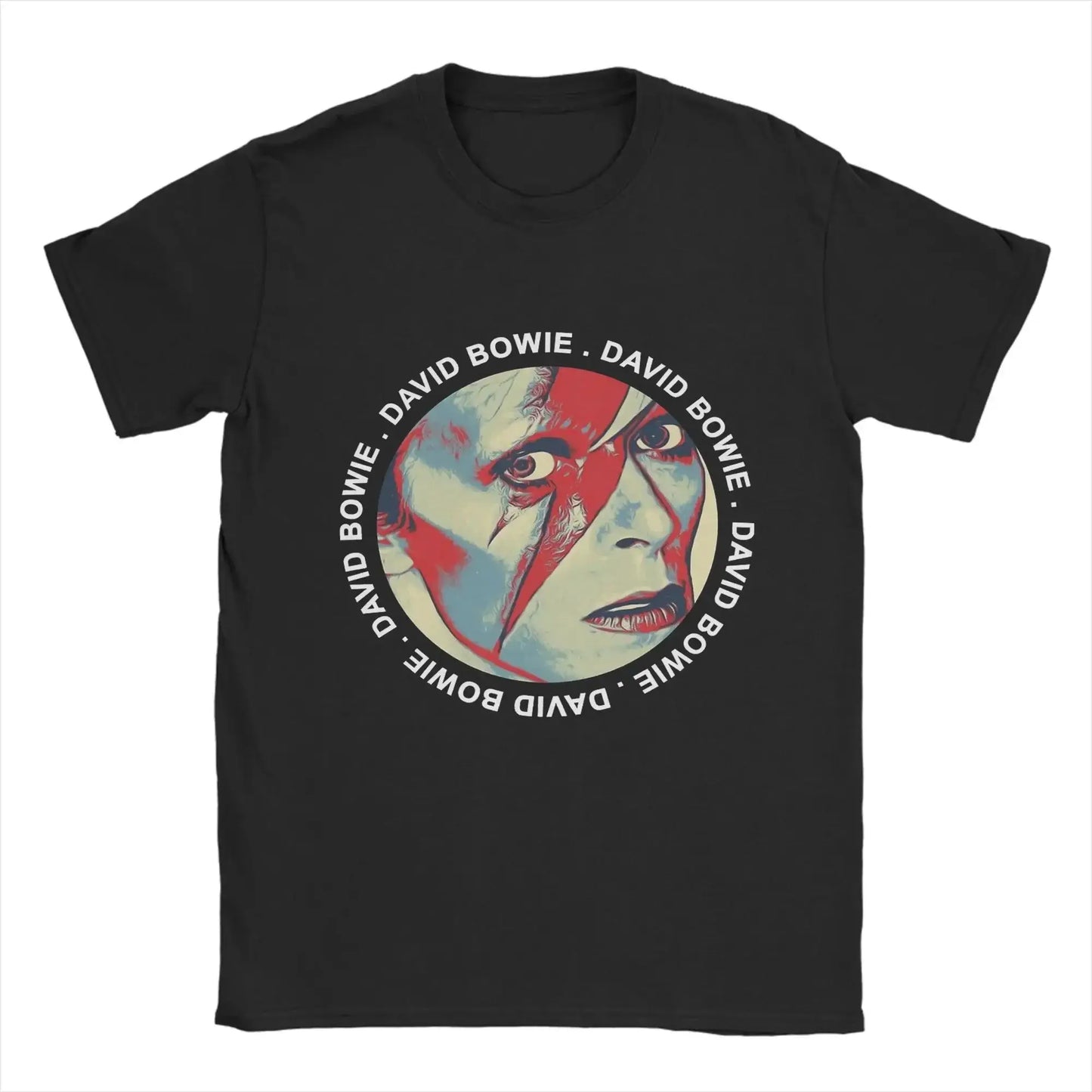 T-shirt décontracté col rond imprimé — surdimensionné, style gothique, coton, nouvelle collection