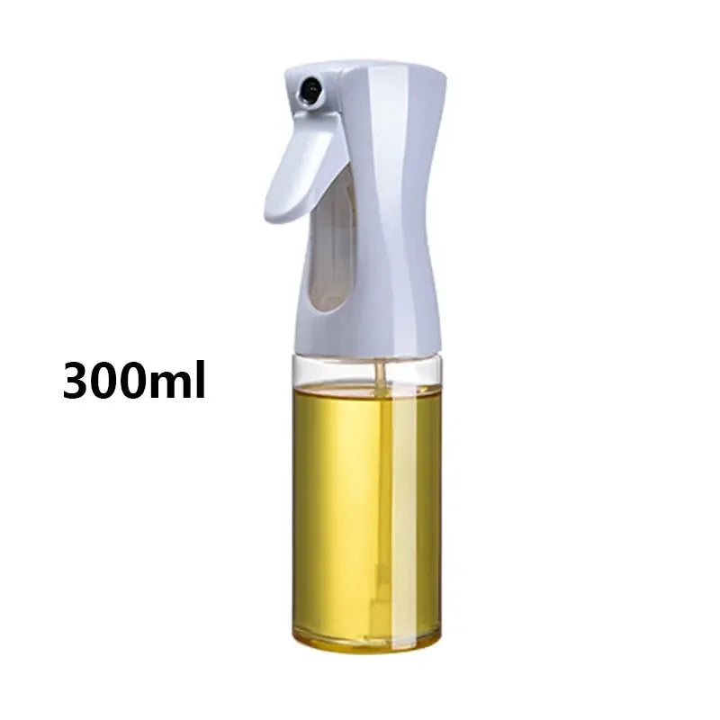 Botella pulverizadora de aceite de oliva para barbacoa, pulverizador de aceite de oliva de plástico, botella vacía, botella de vinagre o brocha de aceite, 200/300/500ml