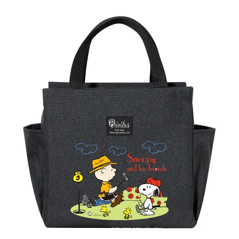 Sac isotherme portable pour déjeuner et boissons — mignon, thermique, pique-nique, cadeau enfants