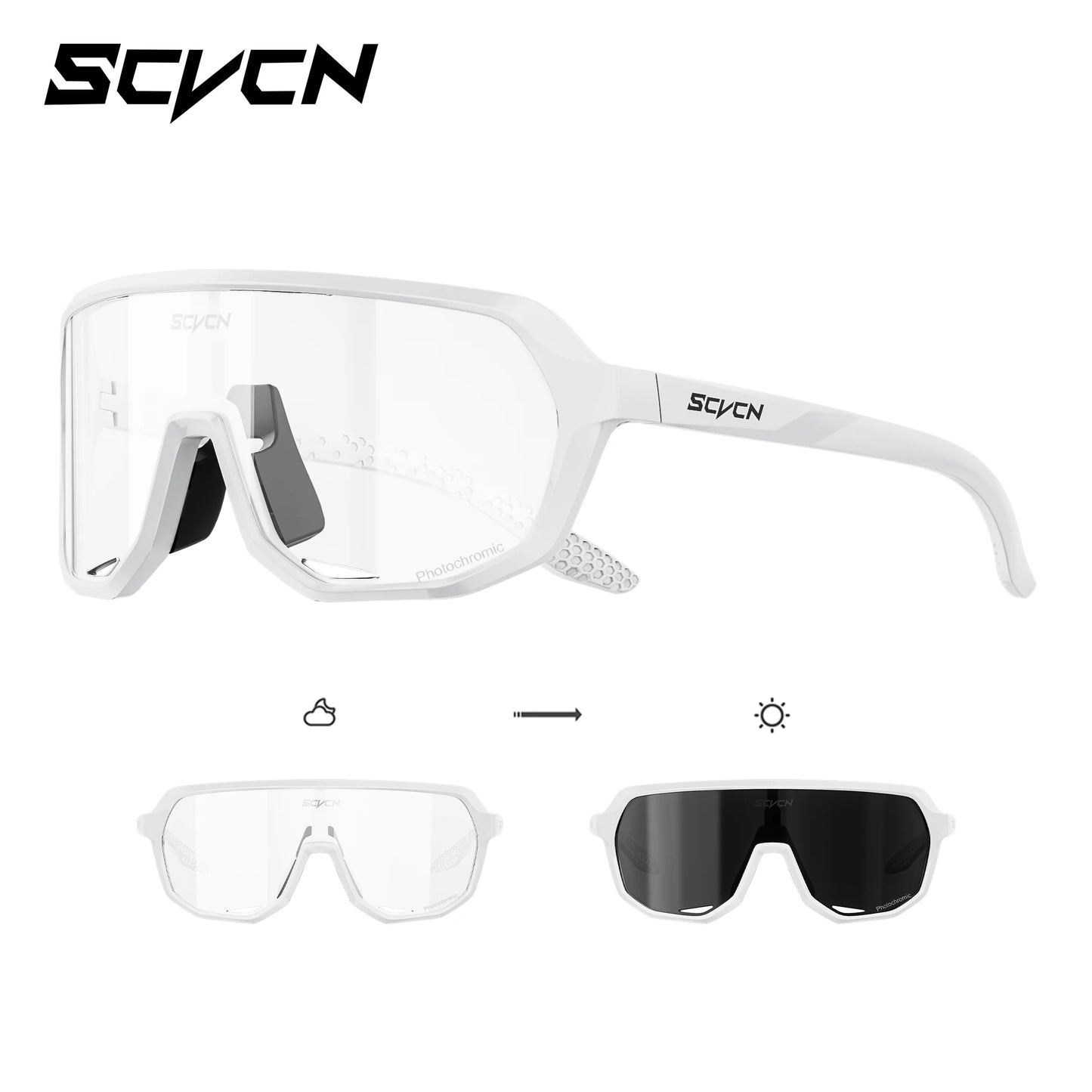Lunettes de Soleil Sport UV400 — Vélo, Randonnée & Escalade Homme Femme